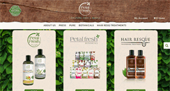 Desktop Screenshot of petalfresh.com