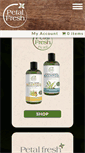 Mobile Screenshot of petalfresh.com